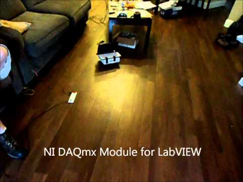 NI myDAQ in a Robot Test Video