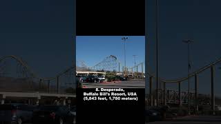 Longest Roller Coasters Part 1