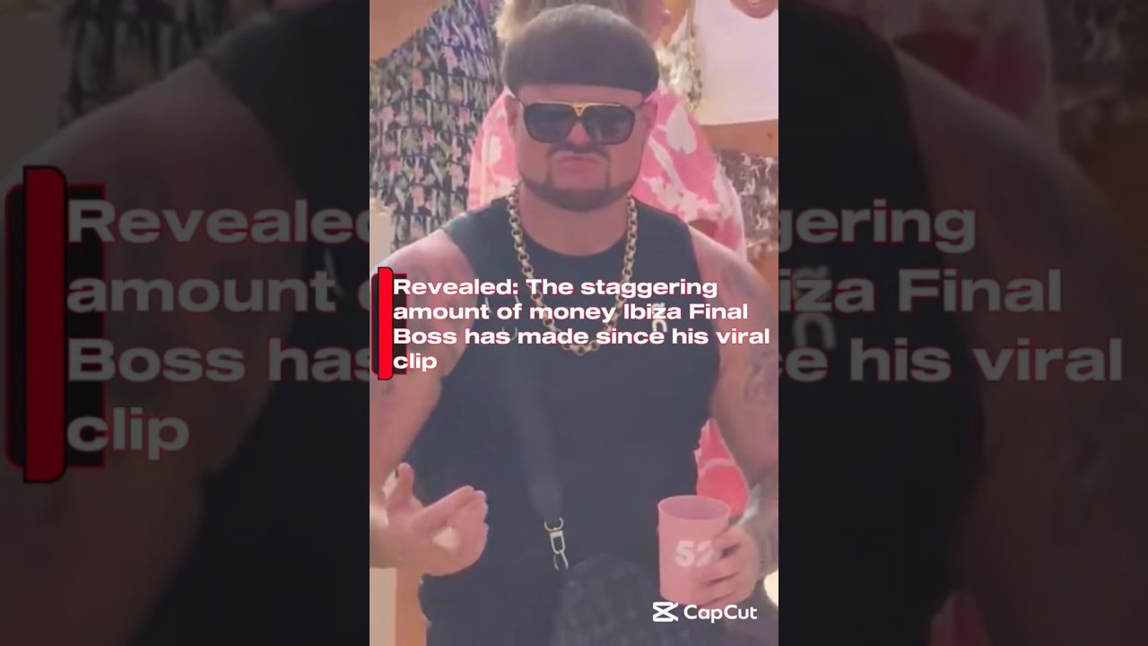 Revealed: The staggering amount of money Ibiza Final Boss has made since  his viral clip - YouTube