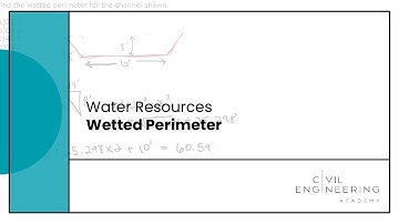 Water Resources Wetted Perimeter
