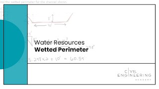 Water Resources Wetted Perimeter