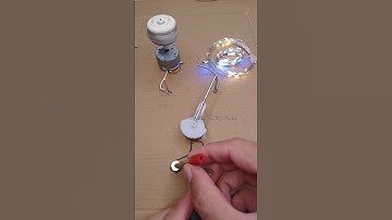 New amazing light hack | #dcmotor #tech #youtubeshorts #dcmotorproject