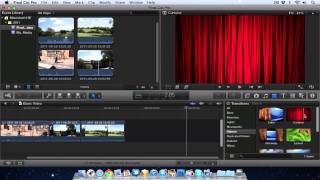 Final Cut Pro X Basics Part 3: Adding Transitions