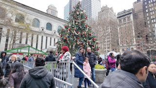 NYC Christmas Day Walk✨ Macy's to Rockefeller Center