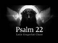 Psalm 22 in Latin (Deus, Deus meus) | Gregorian Chant | Sacred Catholic Prayer Music