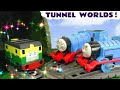 Toy Train Story with Thomas and Gordon Searching For Philip in Tunnels