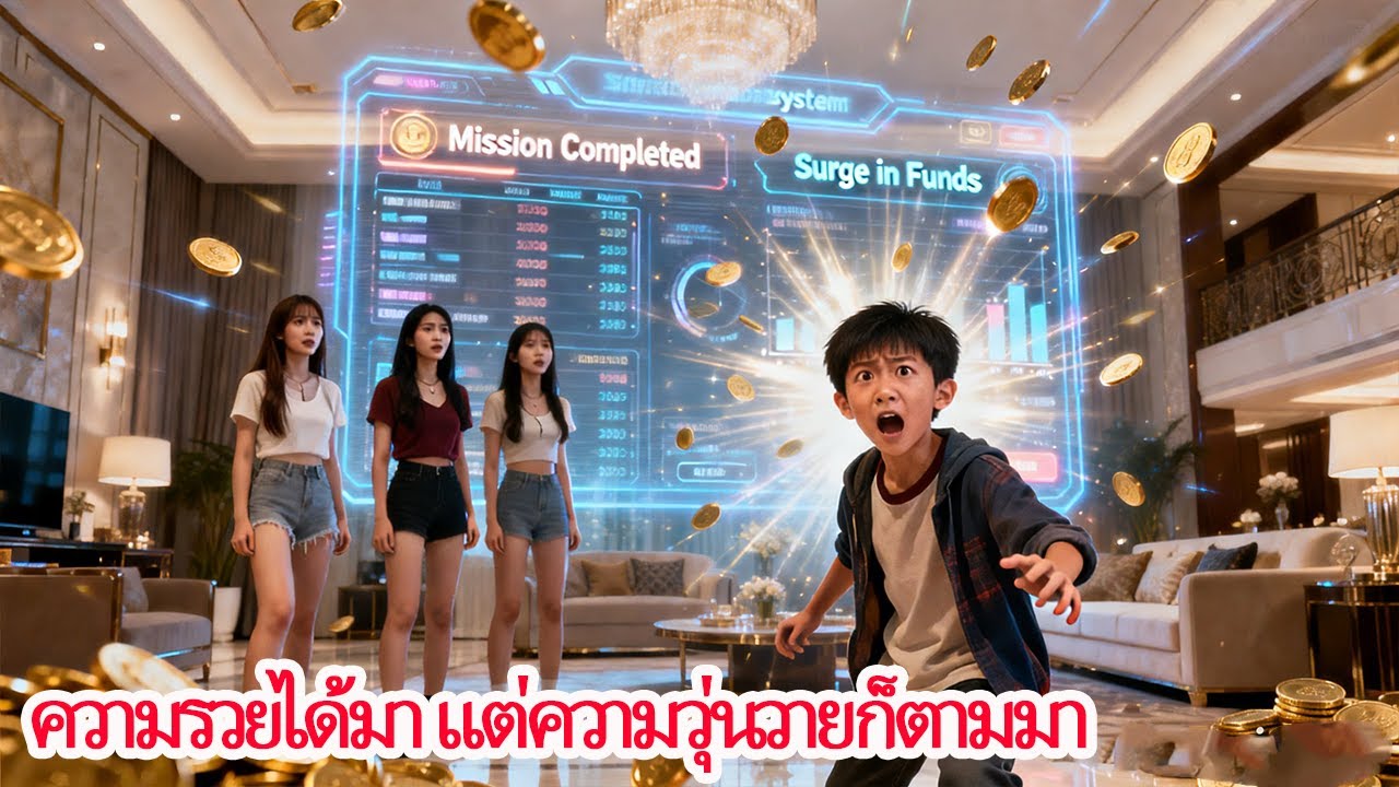 รวยเพราะระบบความรักสุดโกง แต่ชีวิตวุ่นทันทีเมื่อสามสาวอดีตแฟนปรากฏตัวพร้อมกัน