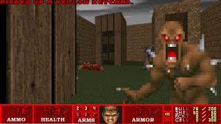 Doom Hell Revealed (1997) MAP04: "The Garden Terminal" Nightmare! Speedrun 0:51