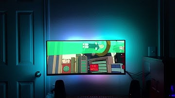 Homemade Ambilight Demo