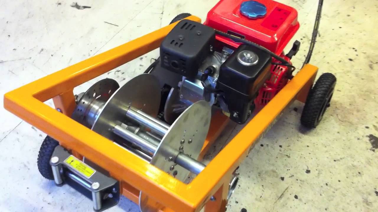 Wake Winch Remote Throttle And Brake Test Gimp Winches GX200 TAV2