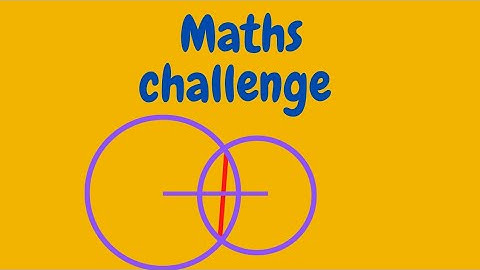 Olympiad level maths problem based on geometry.