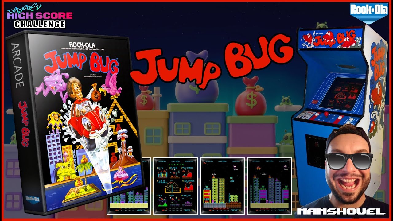 THSC S10 - Jump Bug (Arcade/MAME, 1981)