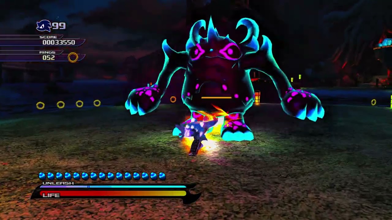 Such a cool Night stage: Sonic Unleashed Jungle Joyride Night (Adabat)