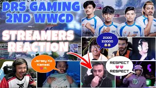 DRS GAMING SECOND CHICKEN DINNER 🇳🇵 PMGC GRAND FINALS 2022  ❤️ STREAMERS REACTION - GAURABYT ||