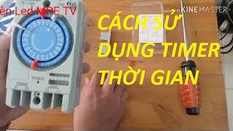 Giới thiệu về công tắc đồng hồ Panasonic | Đại lý thiết bị điện Panasonic TPhcm | Đèn Led MPE TV