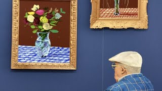 David Hockney "20 Flowers and Some Bigger Pictures" Pace Gallery in NY 2023