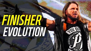 Every Finishers Of Aj Styles Finisher Evolution 