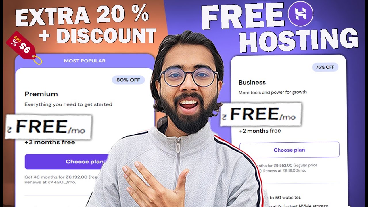 🚨Новое ограниченное по времени предложение от Hostinger!! Бесплатный хостинг + скидка 95% | Беспл...