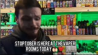 The start of stoptober in the vaper rooms with little pablo screenshot 1