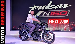 All New Bajaj Pulsar N160 First Look and Short Review | Motor Redefined