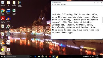 Creating tables, fields, properties in MS Access