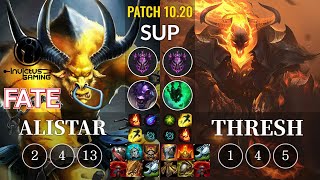 IG Fate Alistar vs Thresh Sup - KR Patch 10.20