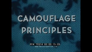 U.S. ARMY TRAINING FILM   CAMOUFLAGE PRINCIPLES   AERIAL OBSERVATION & INTELLIGENCE 70314 Net Worth
