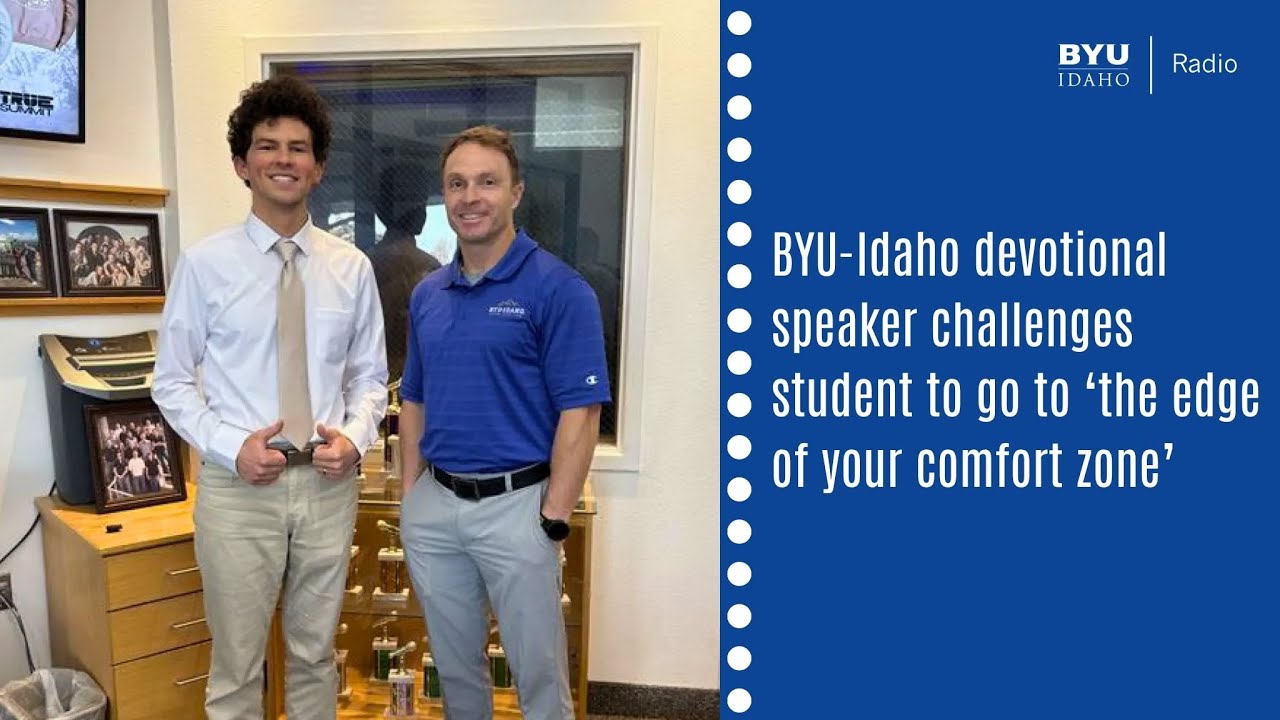 David Ashby teaches how students can seek for opportunities to grow and look to Jesus Christ