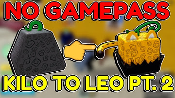 Kilo to Leopard with NO GAMEPASS in Blox Fruits! Doing the INFINITY TRADE ♾️ (Part 2)