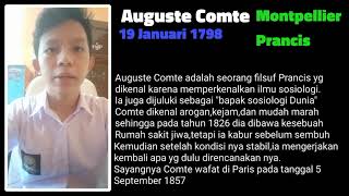 Pemaparan Bapak Sosiologi Dunia