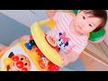 【10ヵ月女の子】アンパンマンよくばりビジーカー2