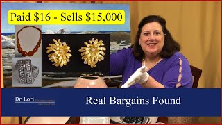 Real Bargains Found: George Lederman, Bakelite, Eisenberg and Sterling Silver Jewelry by Dr. Lori