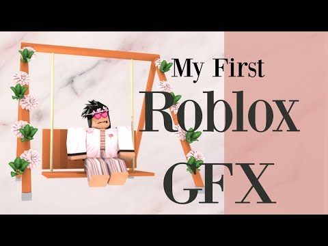 Roblox Gfx My First Gfx Youtube - im gonna start making roblox gfx roblox robloxch