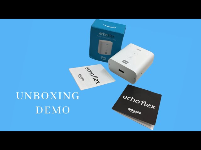 Amazon Echo Flex | Unboxing | Demo