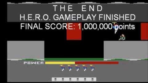 H.E.R.O. 1 Million points - Complete game