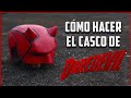 Cómo Hacer el CASCO de DAREDEVIL de Cartón - DIY - DAREDEVIL Cowl