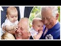 Adorable Prince Louis Grabs Grandfather Prince Charles's Nose! - Four NEW Photographs!