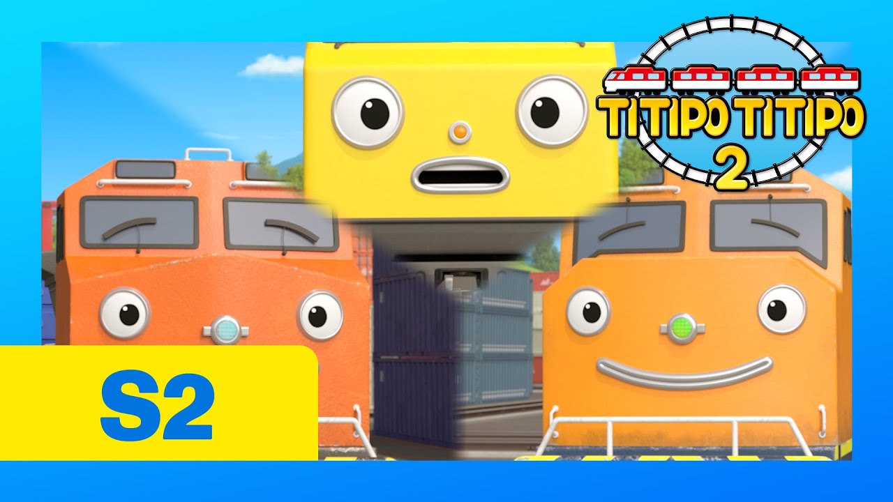 Titipo Titipo S2 l Loco, el fabuloso tren de carga l Trenes para niños l Titipo Español