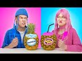 🌈DESAFÍO DE COMER ALIMENTOS DE UN SOLO COLOR 🤯🍕 | COMIDAS LOCAS DE OLIVIA Y KEVIN POR 123 GO! STREAM