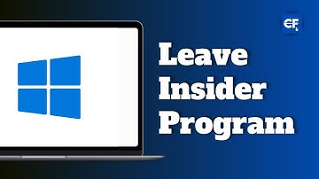 How to Leave Windows 11 Insider Program