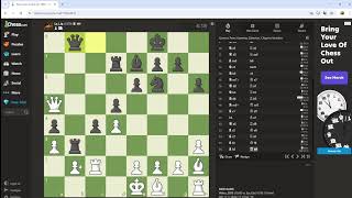 CHESS road to 1500 elo voiceless gameplay  #chess #chess.com / learning chess playing bots