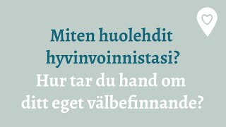 Pakko-Oireiden Omahoito Miten Huolehdit Hyvinvoinnistasi?