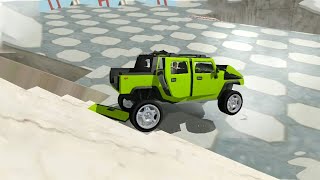 Car Vs Stairs Beamng.drive Game
