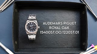 The Watch Report - Audemars Piguet Royal Oak -  Ref. #  15400ST.OO.1220ST.01 - by Luxepolis.com