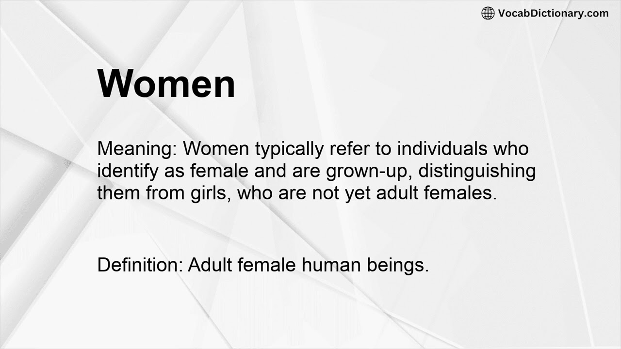 Women Meaning