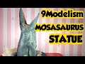 MOSASAURUS STATUE by 9Modelism