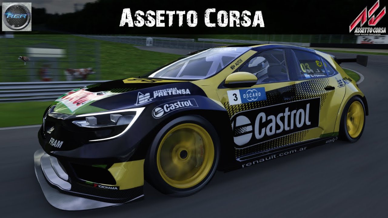 Assetto Corsa Replay Renault Megane R S Tcr Salzburgring Youtube