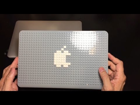 Conform forsendelse Uredelighed Brik Book Lego MacBook Case - YouTube