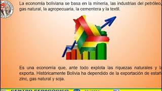 GEOGRAFÍA ECONÓMICA DE BOLIVIA (Clase 8 de Geografía)