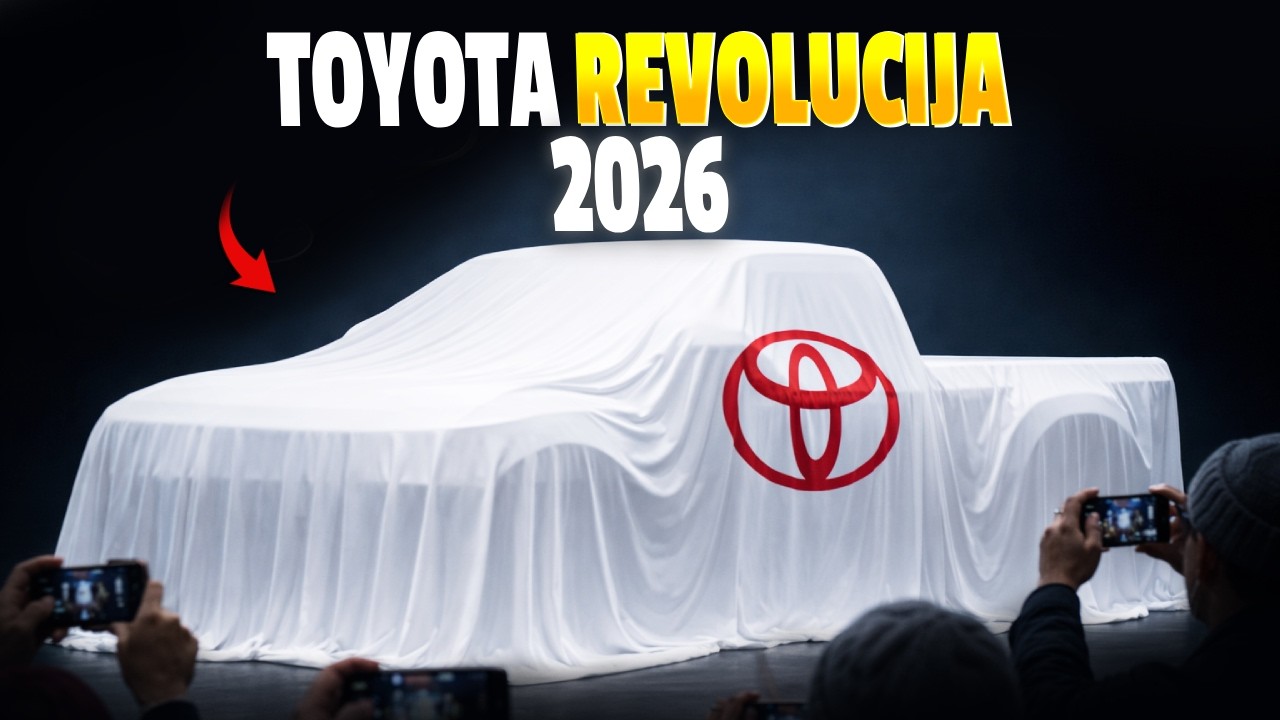 Toyota NAJAVLJUJE Svoje NOVE Pick Upove Za 2026. i Revolucionira Tržište!!